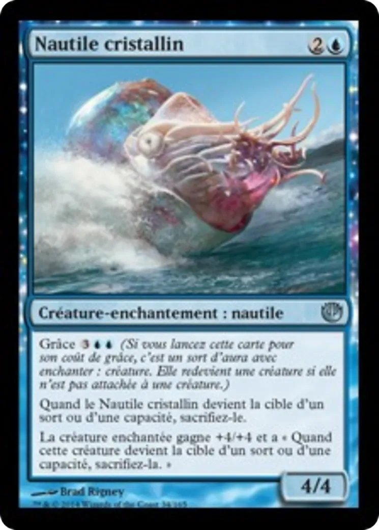 Nautile cristallin — Journey into Nyx — Magic: The Gathering