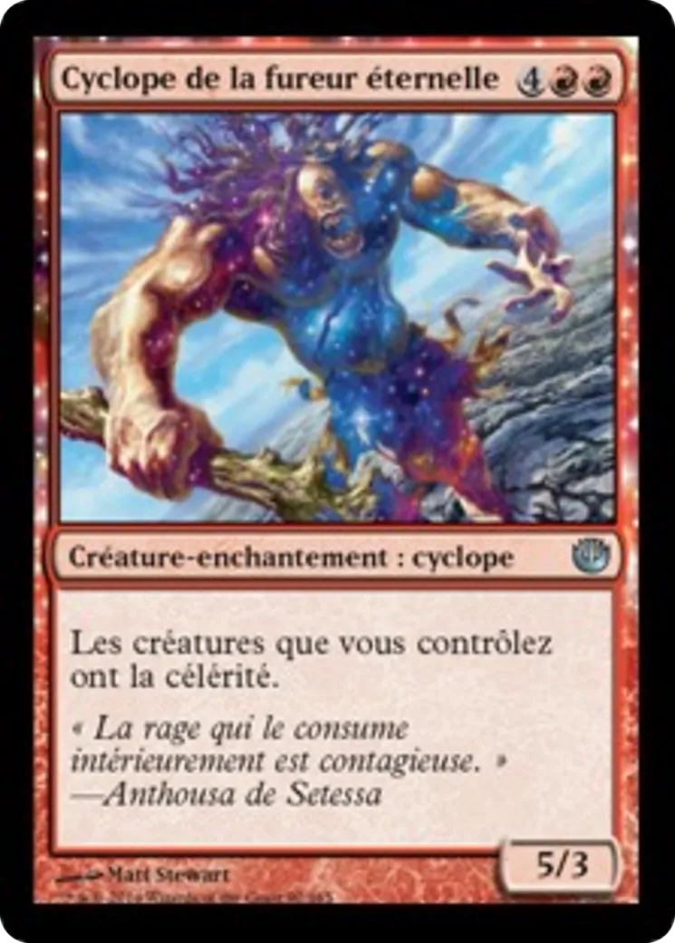 Cyclope de la fureur éternelle — Journey into Nyx — Magic: The Gathering