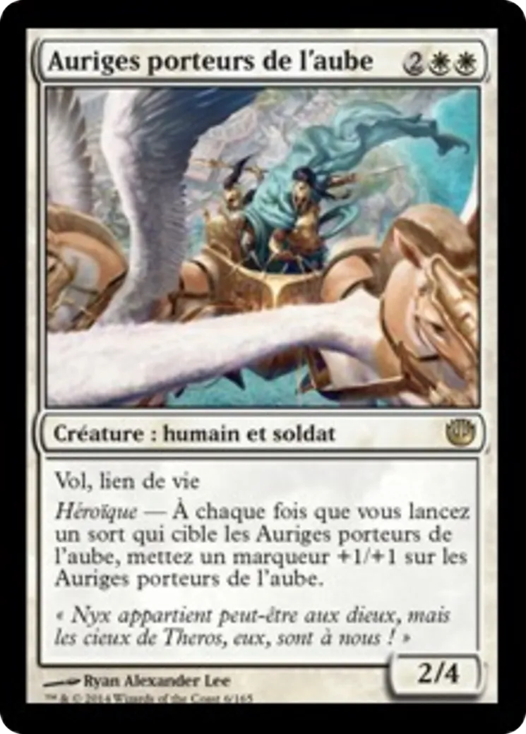 Auriges porteurs de l'aube — Journey into Nyx — Magic: The Gathering