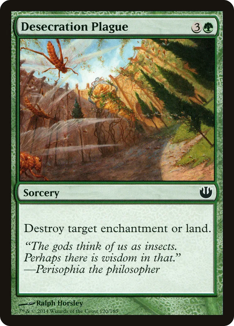 Peste de profanation — Journey into Nyx — Magic: The Gathering