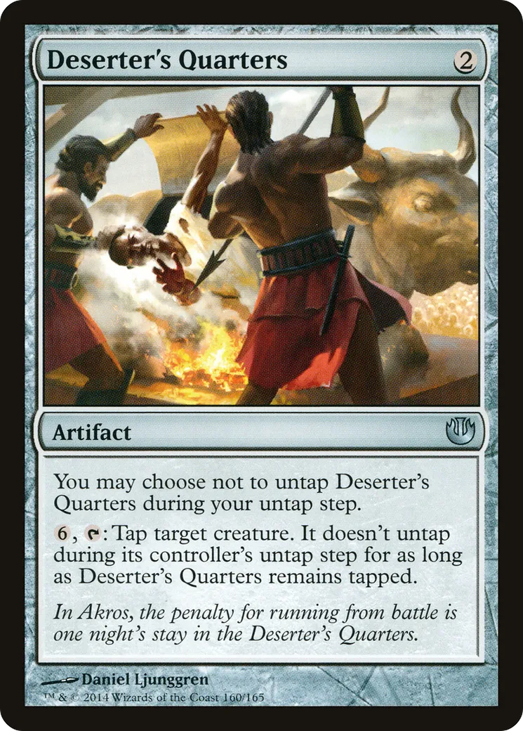 Quartiers du déserteur — Journey into Nyx — Magic: The Gathering
