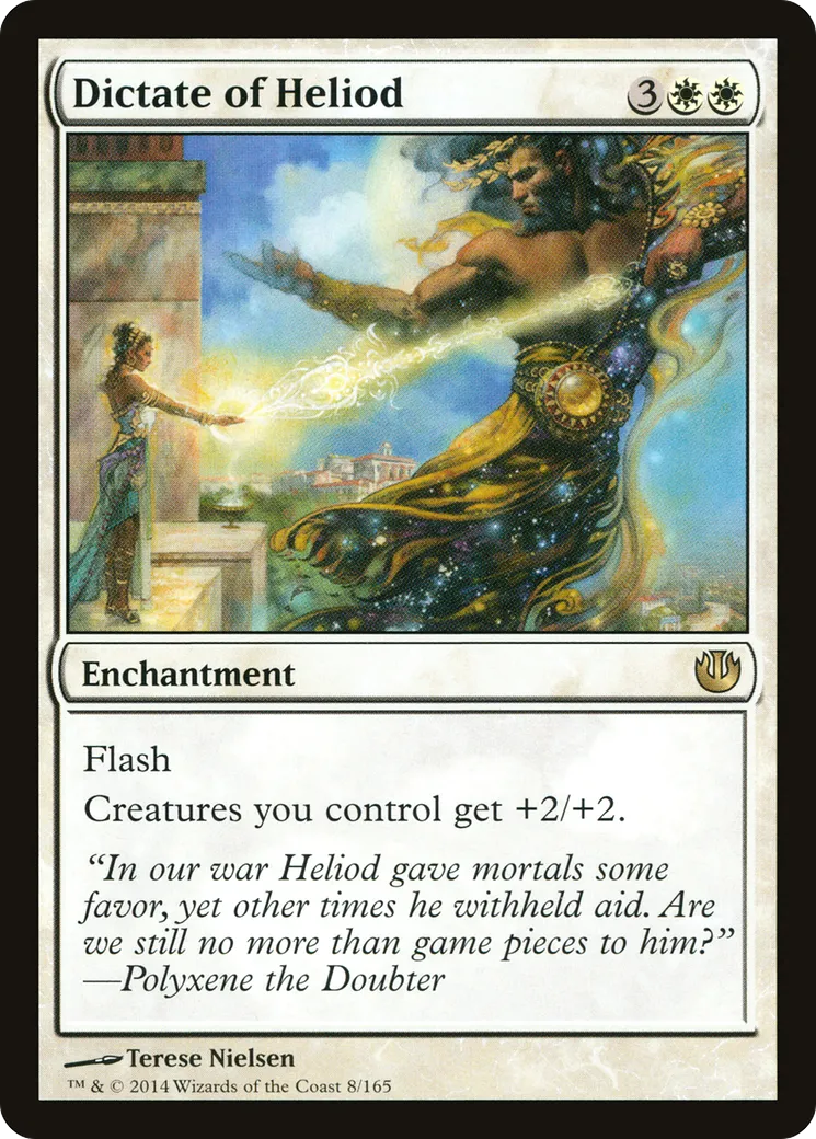 Dictate of Heliod — Journey into Nyx — Magic: The Gathering