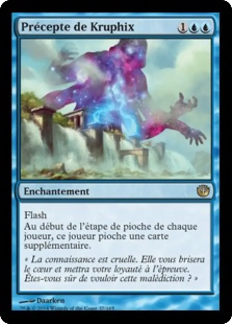 Précepte de Kruphix — Journey into Nyx — Magic: The Gathering