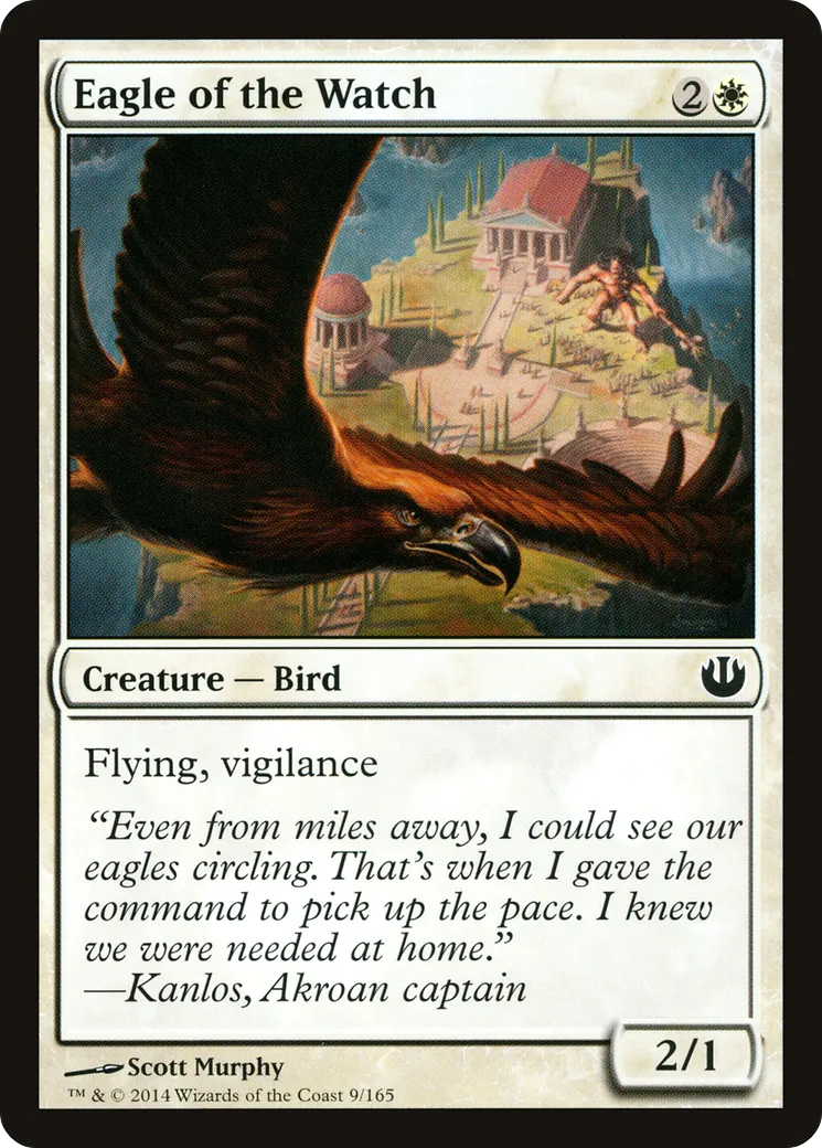 Aigle des veilleurs — Journey into Nyx — Magic: The Gathering