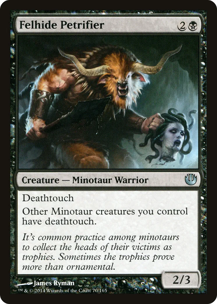 Felhide Petrifier — Journey into Nyx — Magic: The Gathering