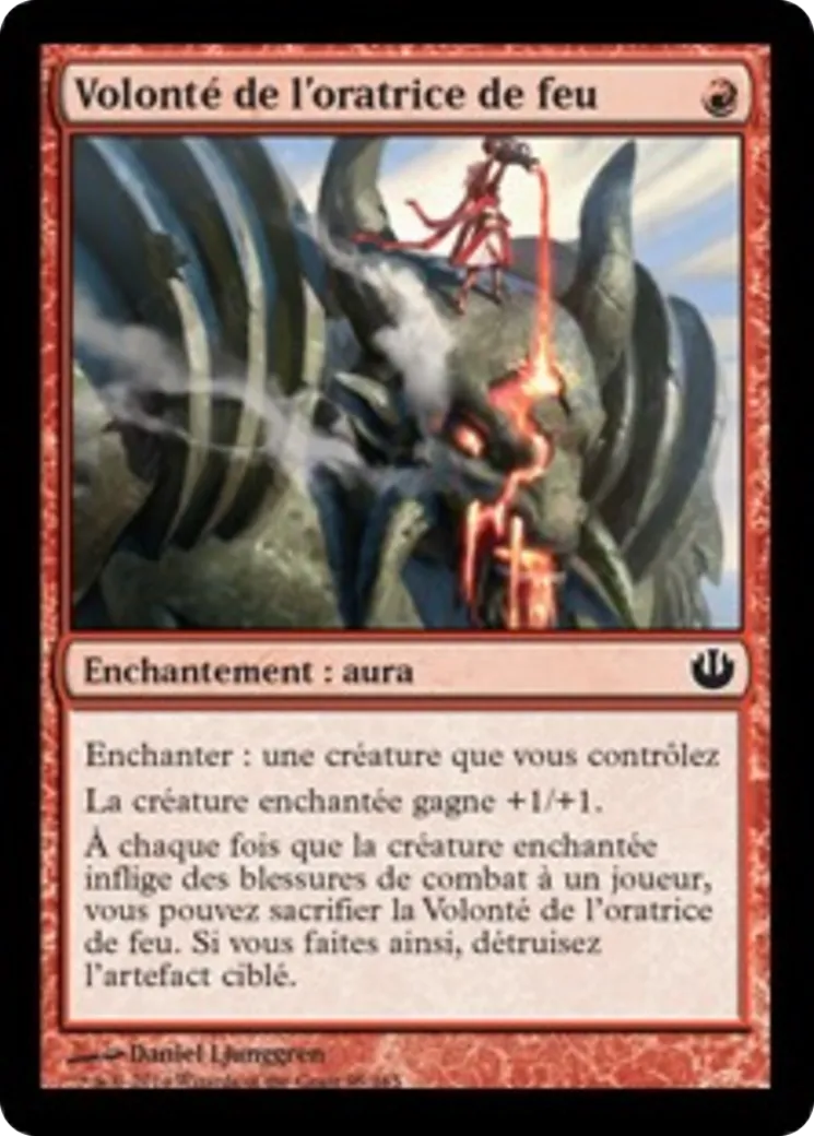 Volonté de l'oratrice de feu — Journey into Nyx — Magic: The Gathering