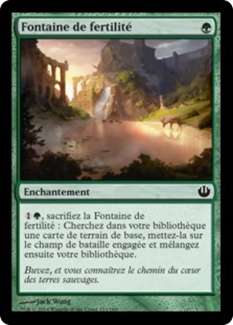 Fontaine de fertilité — Journey into Nyx — Magic: The Gathering