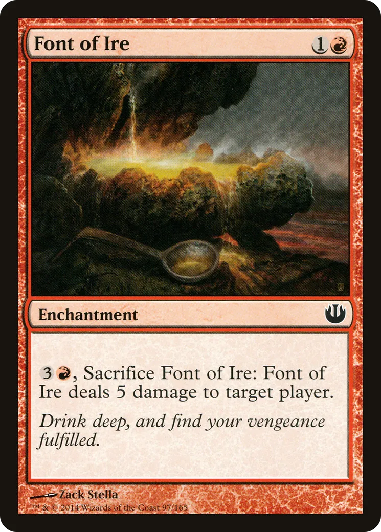 Fontaine d'ire — Journey into Nyx — Magic: The Gathering