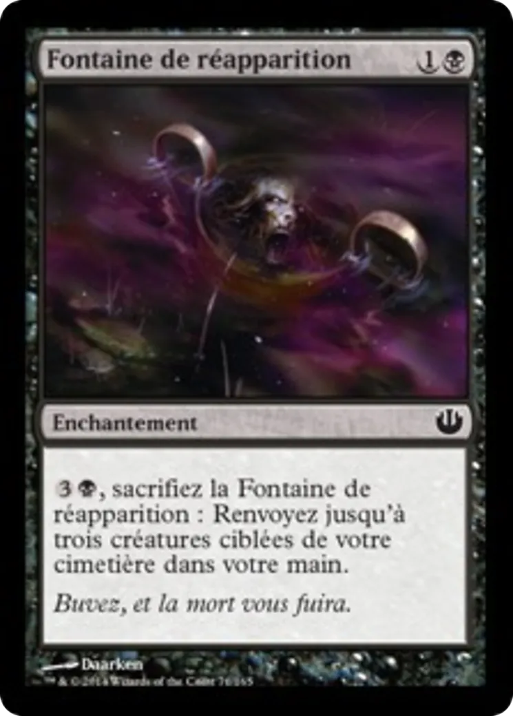 Fontaine de réapparition — Journey into Nyx — Magic: The Gathering