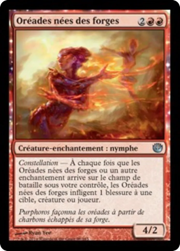 Oréades nées des forges — Journey into Nyx — Magic: The Gathering