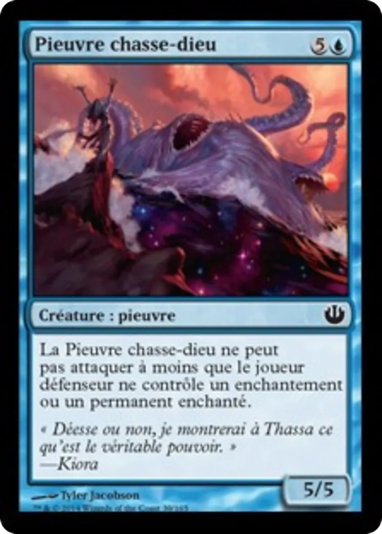 Pieuvre chasse-dieu — Journey into Nyx — Magic: The Gathering