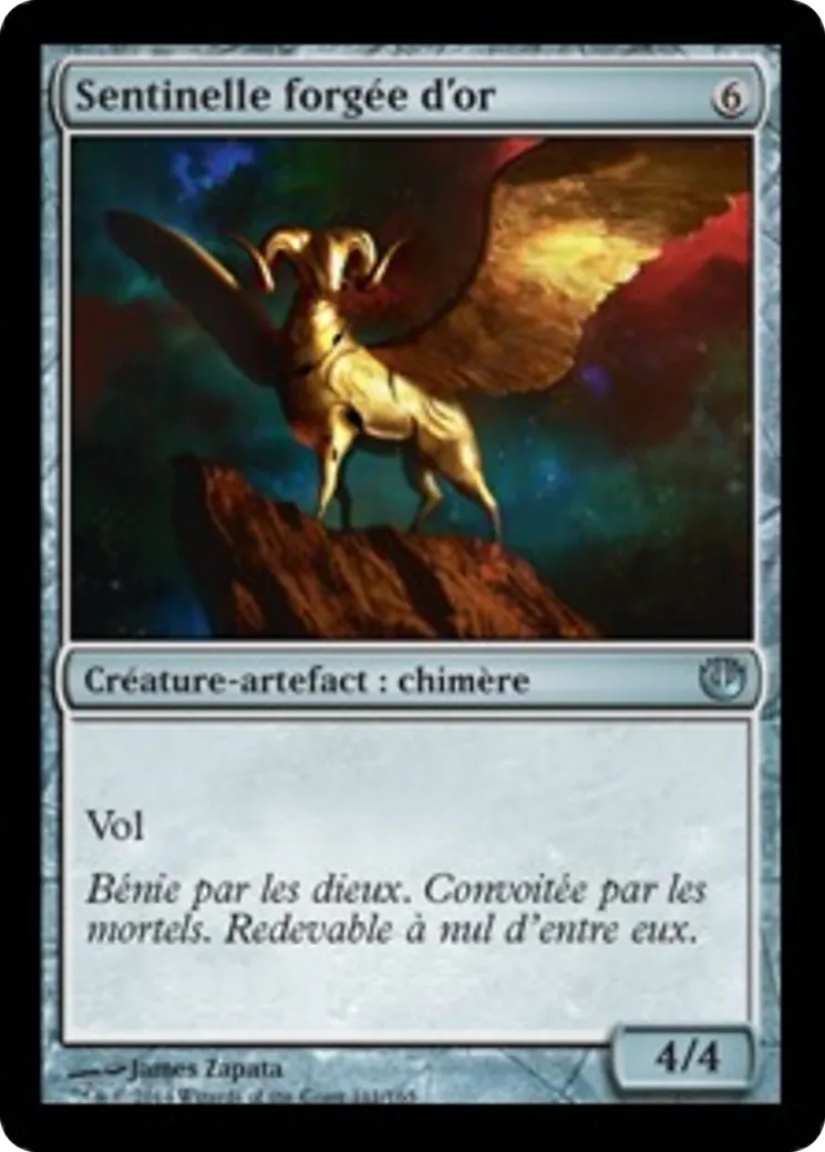 Sentinelle forgée d'or — Journey into Nyx — Magic: The Gathering
