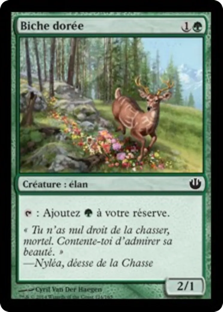 Biche dorée — Journey into Nyx — Magic: The Gathering