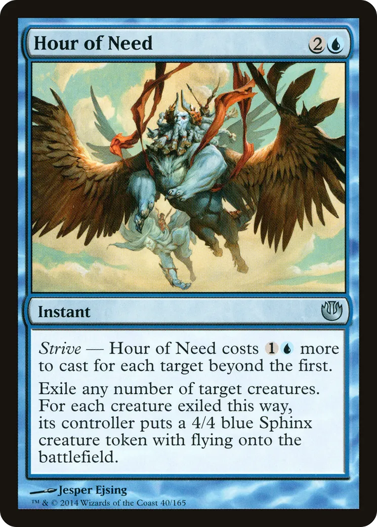 Heure du besoin — Journey into Nyx — Magic: The Gathering