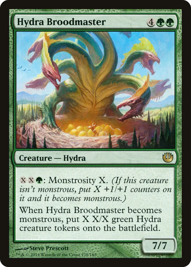 Maître de couvée hydre — Journey into Nyx — Magic: The Gathering