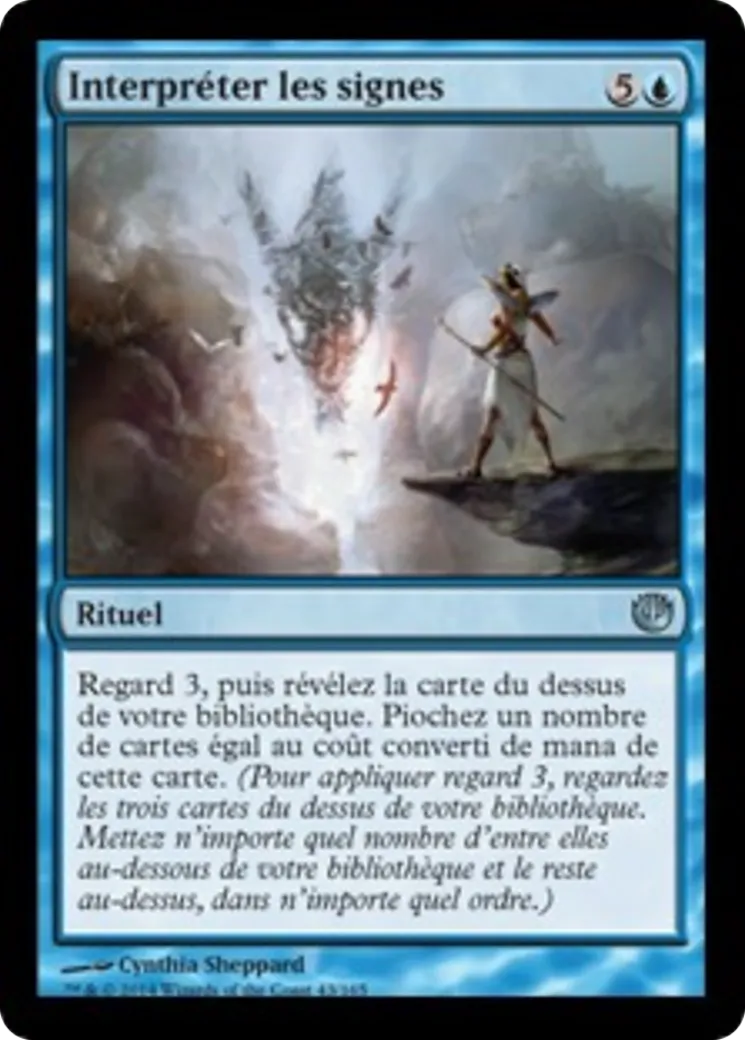 Interpréter les signes — Journey into Nyx — Magic: The Gathering