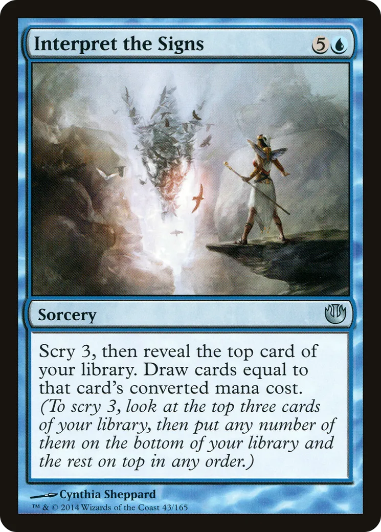Interpret the Signs — Journey into Nyx — Magic: The Gathering
