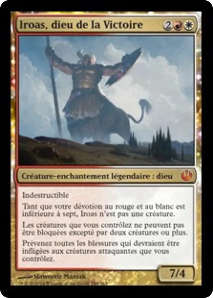 Iroas, dieu de la Victoire — Journey into Nyx — Magic: The Gathering