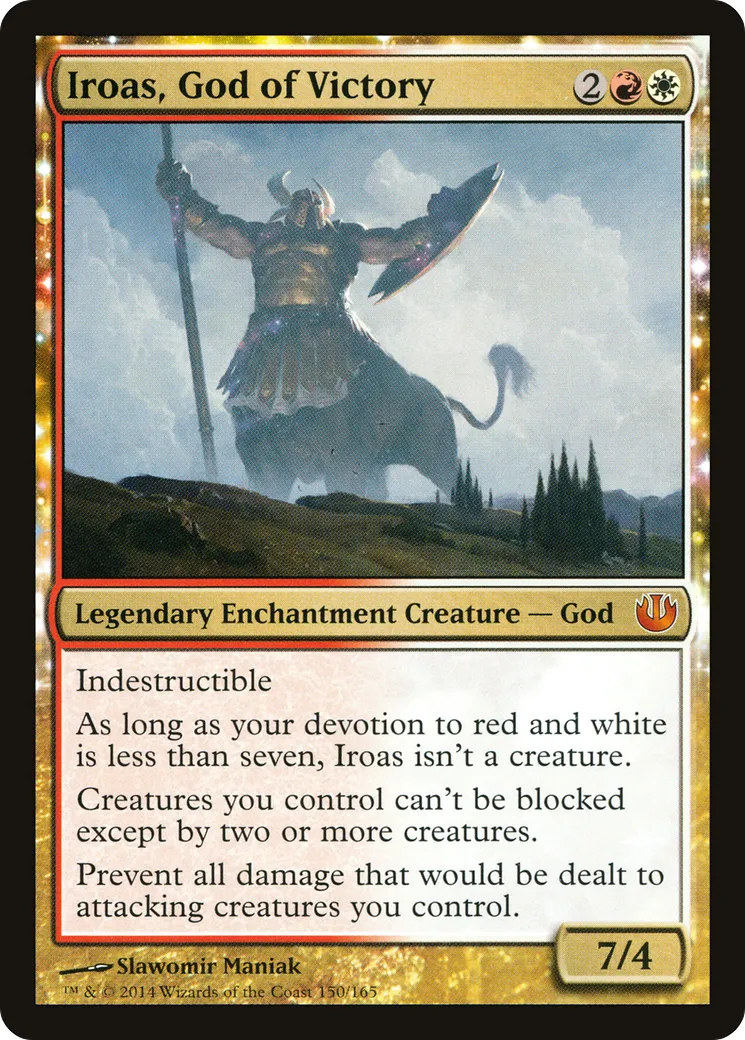Iroas, God of Victory — Journey into Nyx — Magic: The Gathering