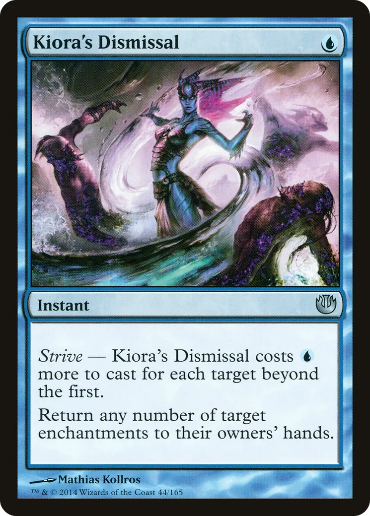 Kiora's Dismissal — Journey into Nyx — Magic: The Gathering