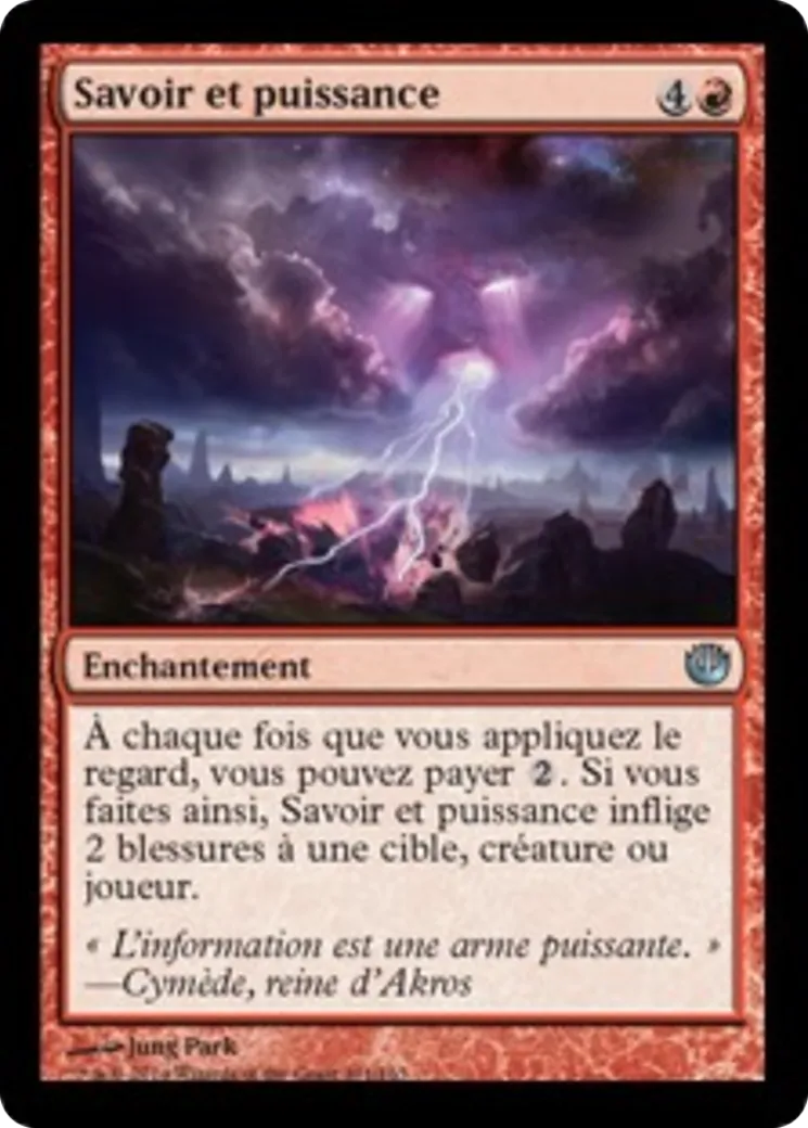 Savoir et puissance — Journey into Nyx — Magic: The Gathering