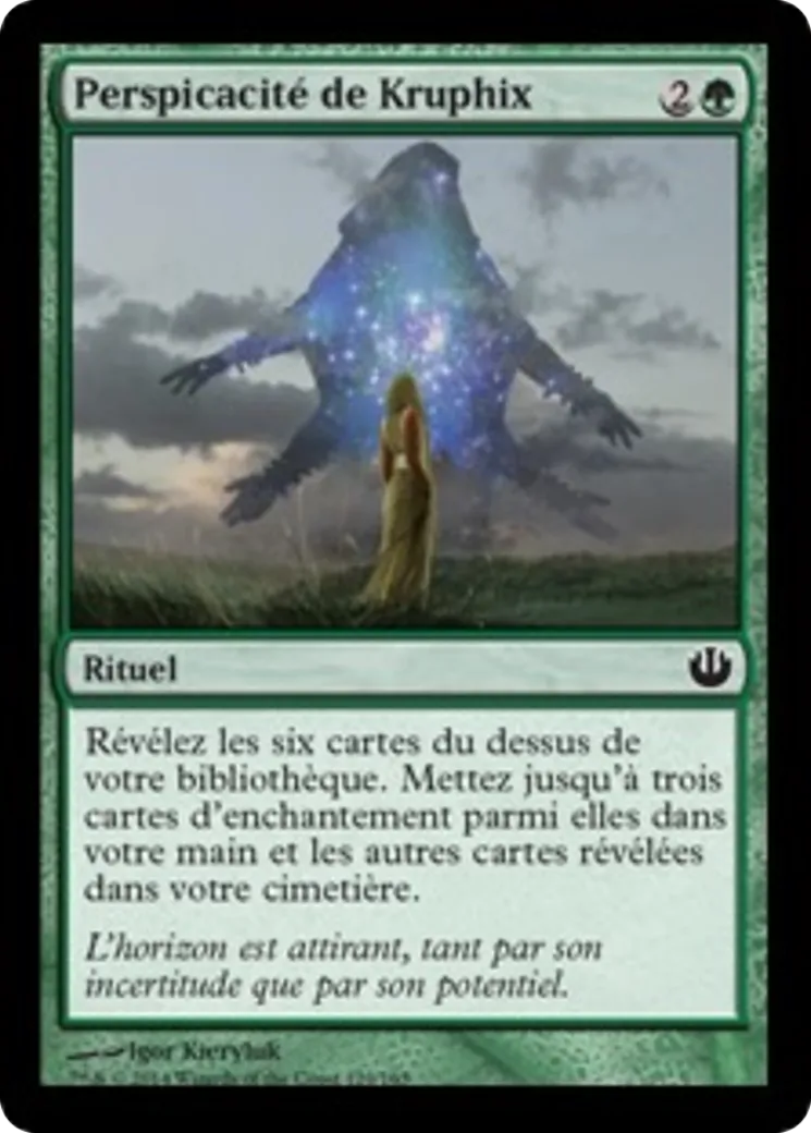 Perspicacité de Kruphix — Journey into Nyx — Magic: The Gathering