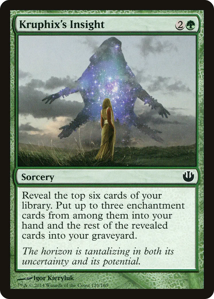 Perspicacité de Kruphix — Journey into Nyx — Magic: The Gathering
