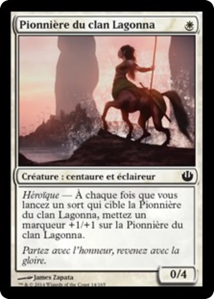Pionnière du clan Lagonna — Journey into Nyx — Magic: The Gathering