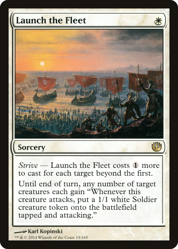 Launch the Fleet — Journey into Nyx — Magic: The Gathering