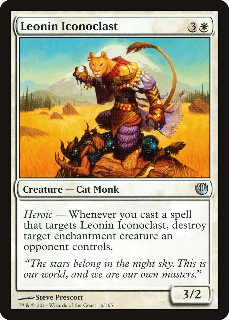 Leonin Iconoclast — Journey into Nyx — Magic: The Gathering