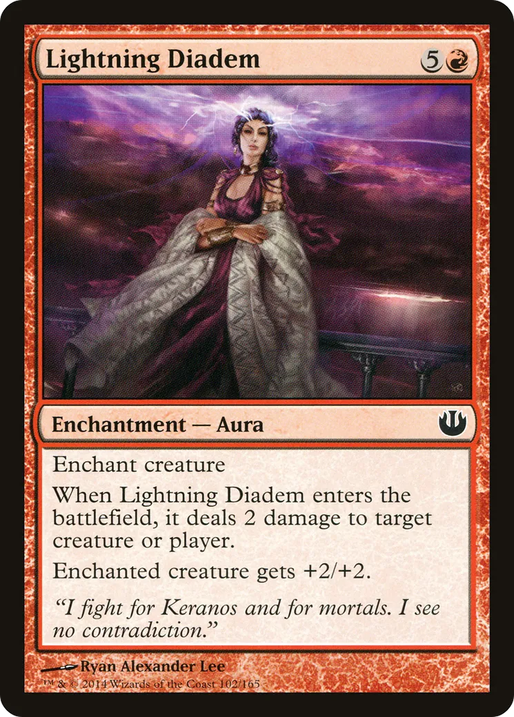 Diadème d'éclair — Journey into Nyx — Magic: The Gathering