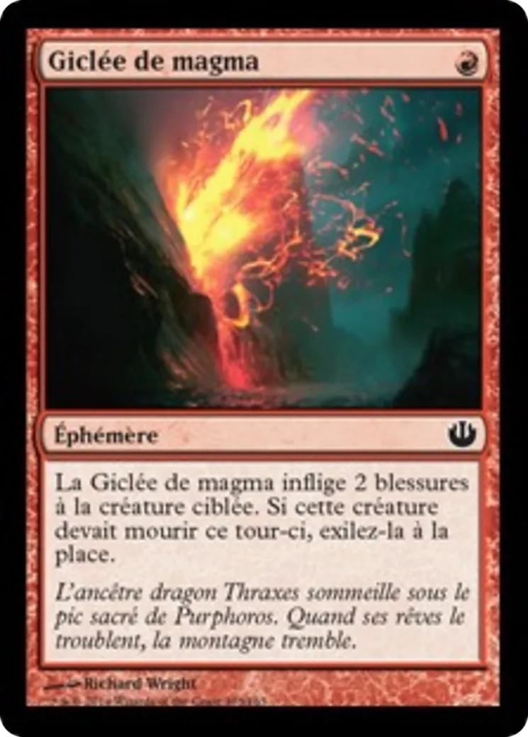 Giclée de magma — Journey into Nyx — Magic: The Gathering