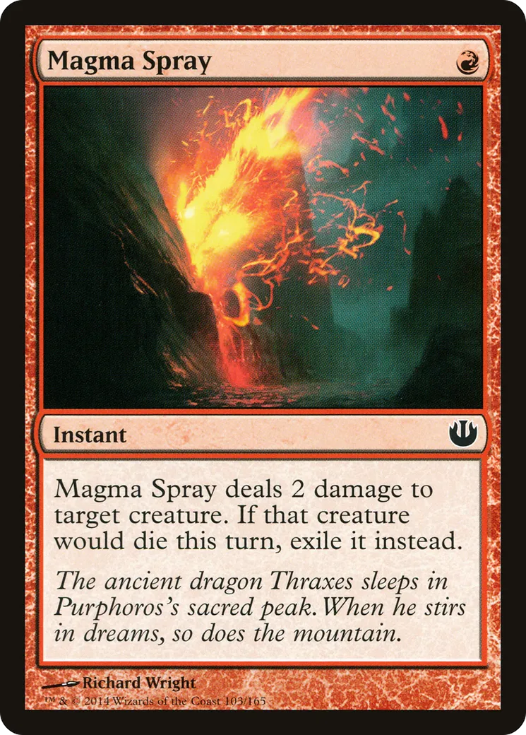 Giclée de magma — Journey into Nyx — Magic: The Gathering
