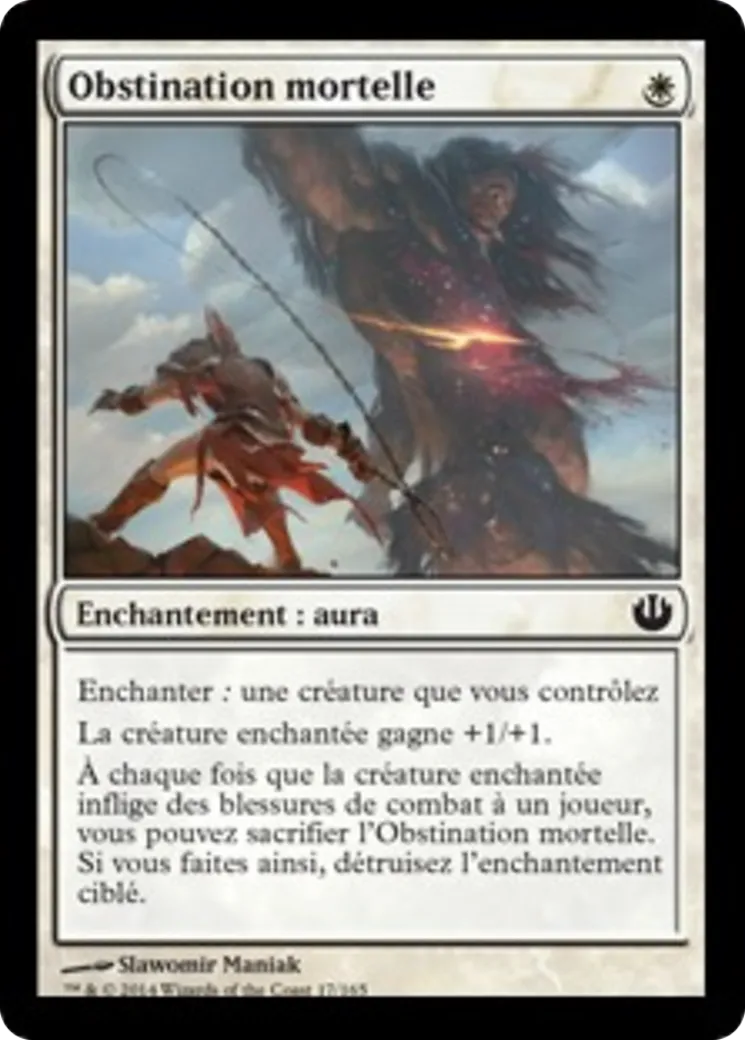 Obstination mortelle — Journey into Nyx — Magic: The Gathering