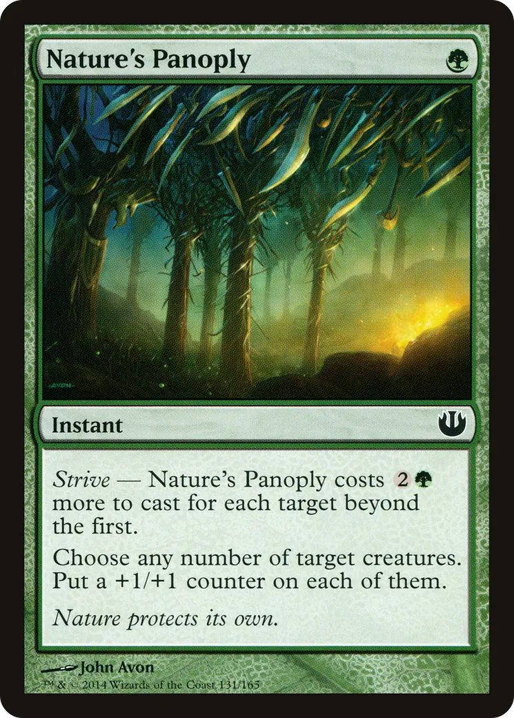 Panoplie de la nature — Journey into Nyx — Magic: The Gathering