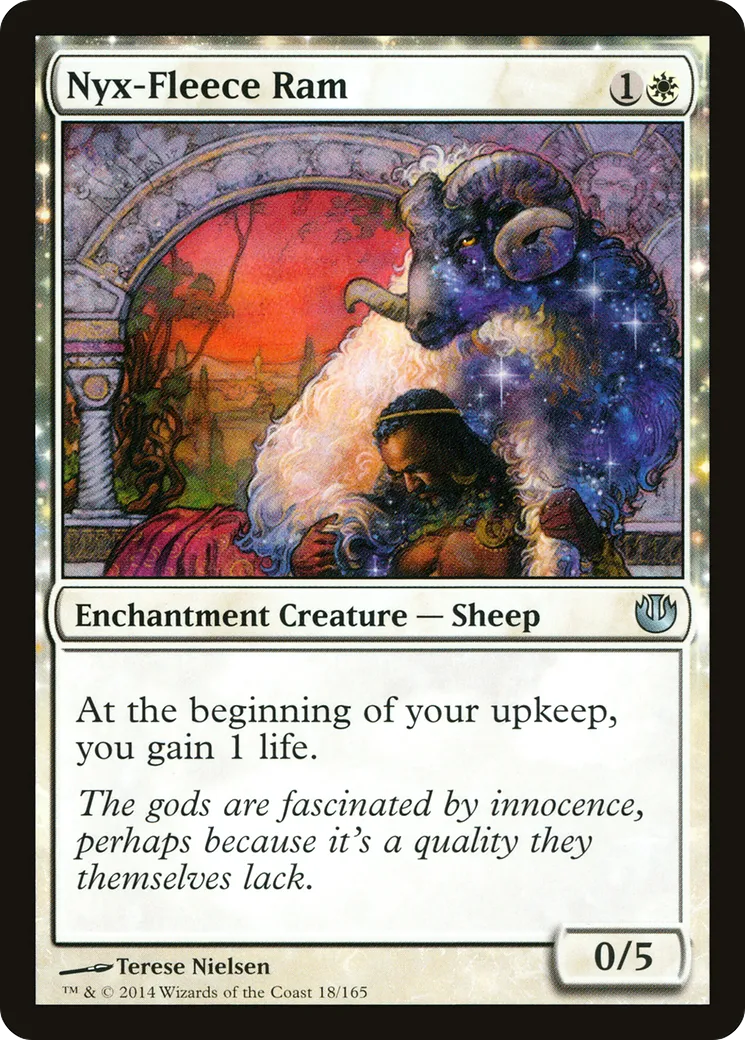 Nyx-Fleece Ram from Journey into Nyx - Magic: The Gathering