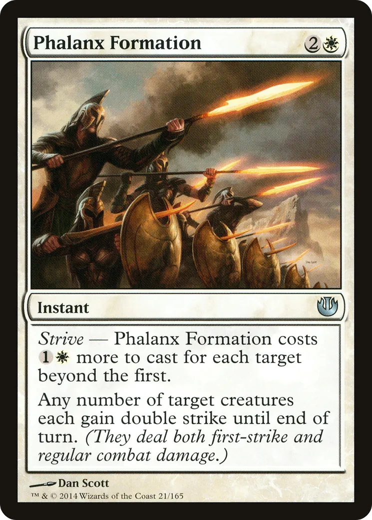 Phalanx Formation — Journey into Nyx — Magic: The Gathering