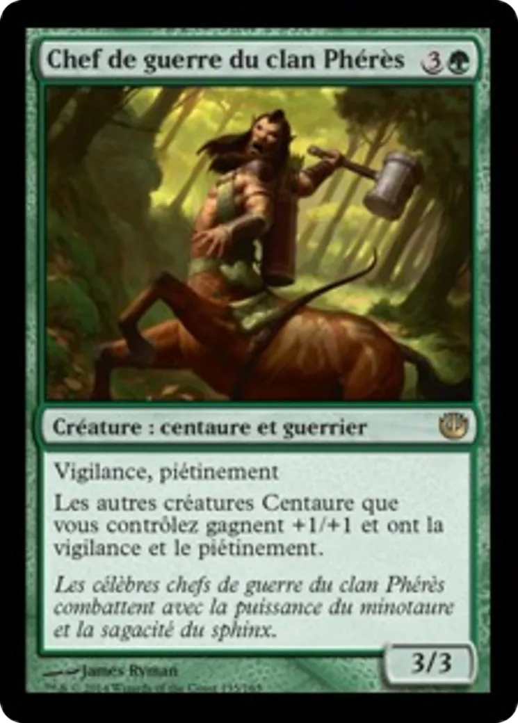 Chef de guerre du clan Phérès — Journey into Nyx — Magic: The Gathering