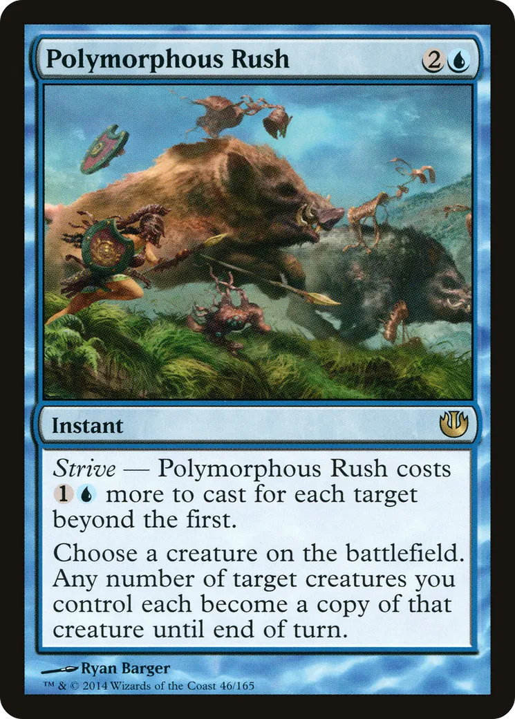 Polymorphous Rush — Journey into Nyx — Magic: The Gathering