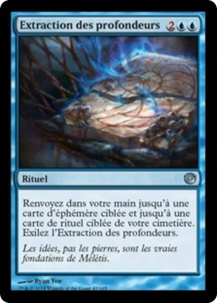Extraction des profondeurs — Journey into Nyx — Magic: The Gathering
