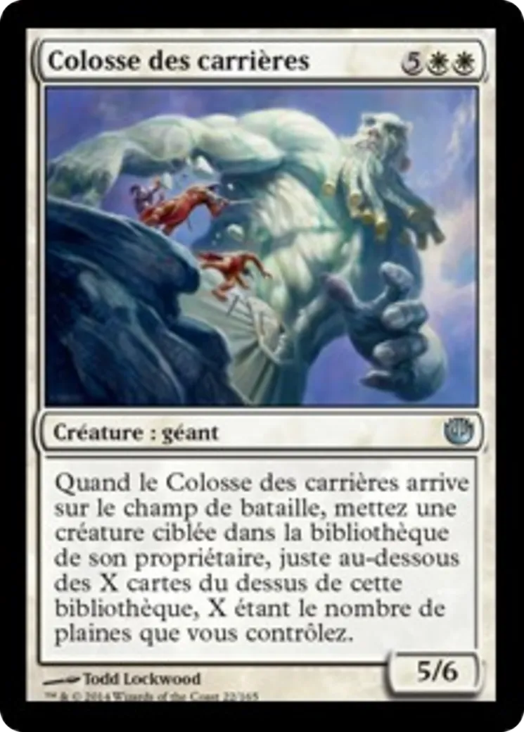 Colosse des carrières — Journey into Nyx — Magic: The Gathering
