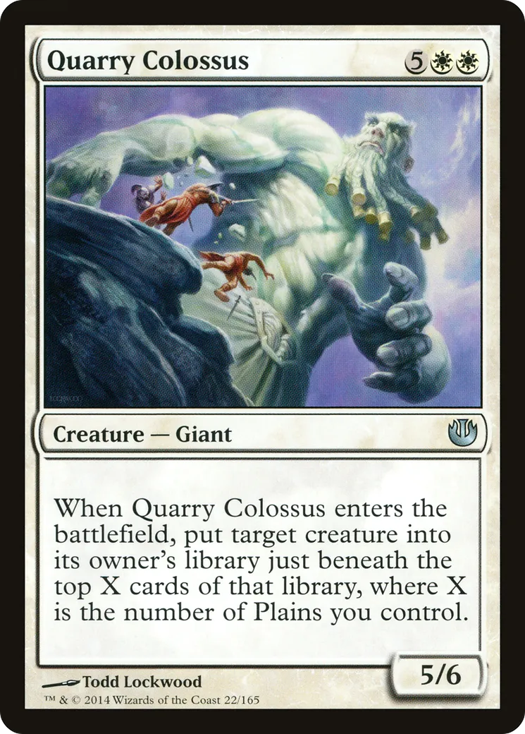 Quarry Colossus — Journey into Nyx — Magic: The Gathering