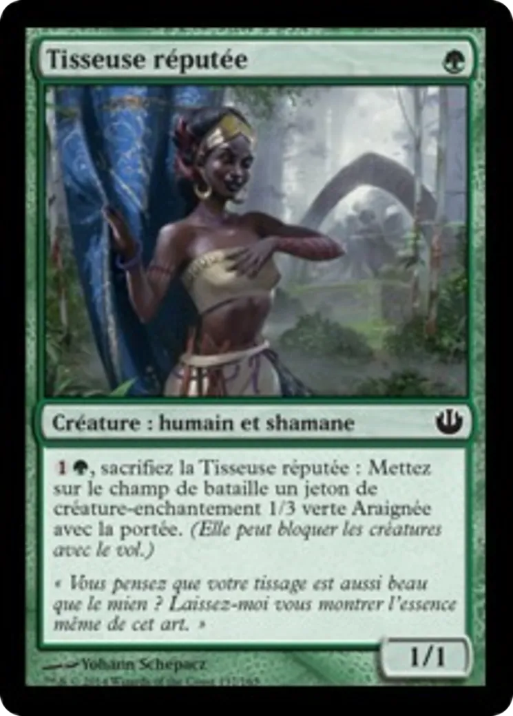 Tisseuse réputée — Journey into Nyx — Magic: The Gathering