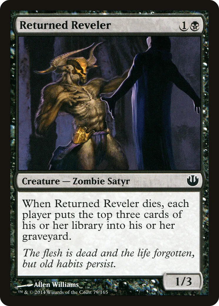 Returned Reveler — Journey into Nyx — Magic: The Gathering