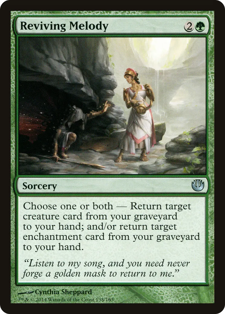 Mélodie ravivante — Journey into Nyx — Magic: The Gathering