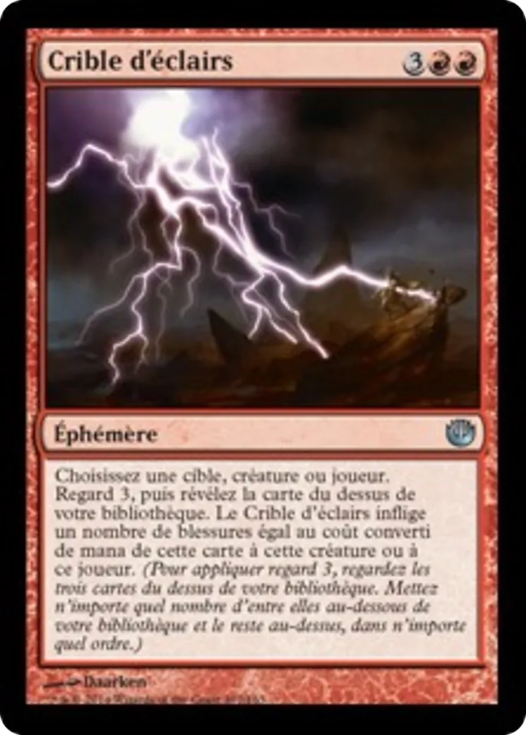 Crible d'éclairs — Journey into Nyx — Magic: The Gathering