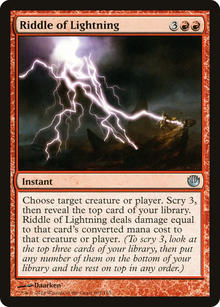 Crible d'éclairs — Journey into Nyx — Magic: The Gathering