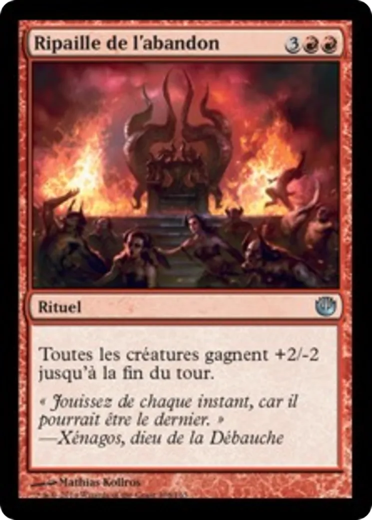 Ripaille de l'abandon — Journey into Nyx — Magic: The Gathering