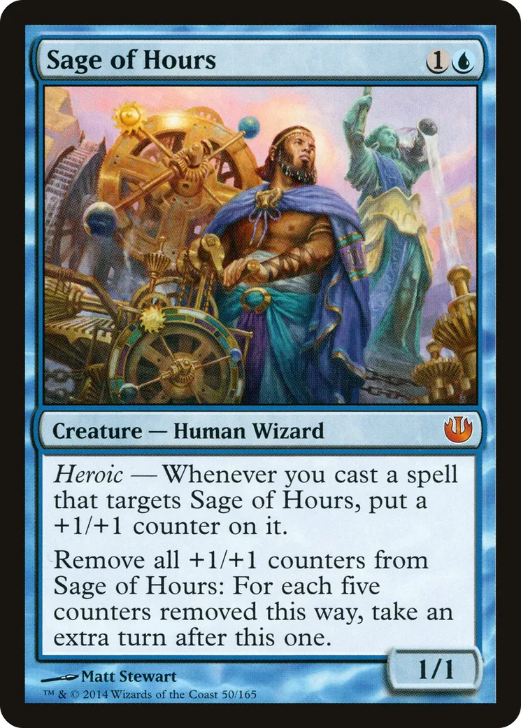 Sage of Hours — Journey into Nyx — Magic: The Gathering
