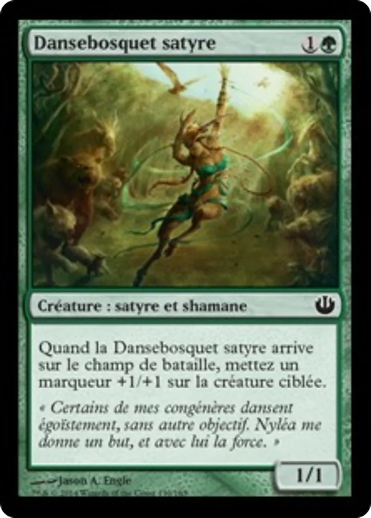 Dansebosquet satyre — Journey into Nyx — Magic: The Gathering